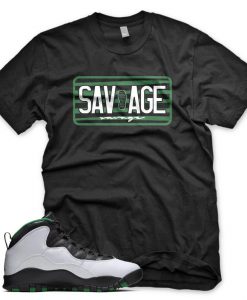 New Black SAVAGE T Shirt