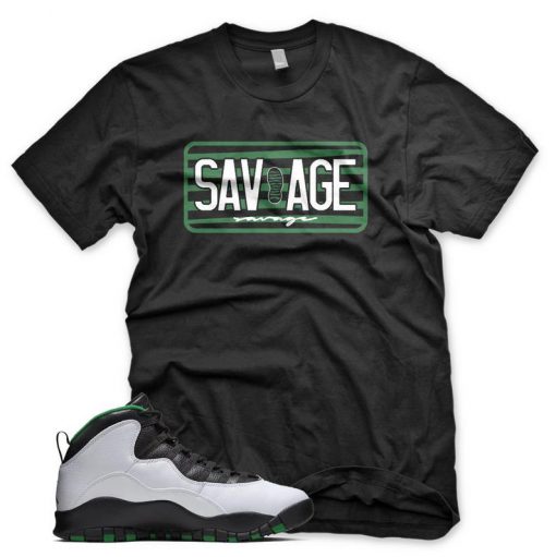 New Black SAVAGE T Shirt