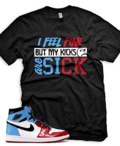 New Black SICK KICKS T Shirt