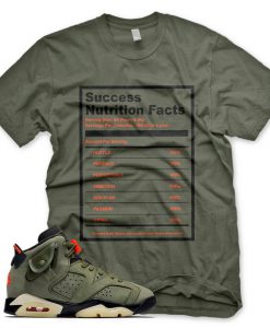 New Olive SUCCESS FACTS T Shirt