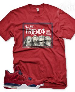 New Red DEAD PRESIDENTS T Shirt