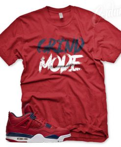 New Red GRIND MODE T Shirt