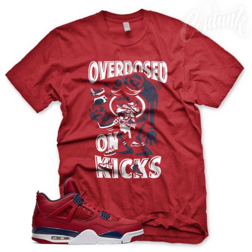 New Red SICK KICNew Red OVERDOSED on KICKS T ShirtKS T Shirt