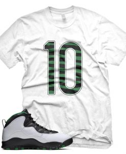 New White 10 T Shirt