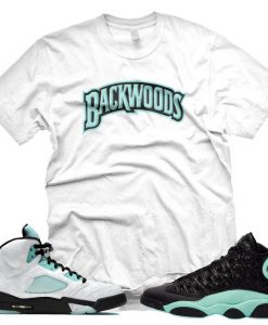 New White BACKWOODS T Shirt