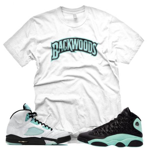 New White BACKWOODS T Shirt