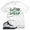 New White CUT THE CHECK T Shirt