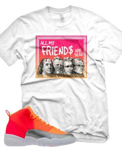 New White DEAD PRESIDENTS T Shirt