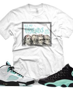 New White DEAD PRESIDENTS TShirt