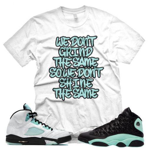 New White GRIND DIFFERENT T Shirt