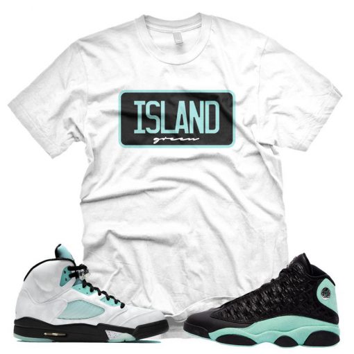 New White ISLAND GREEN T Shirt