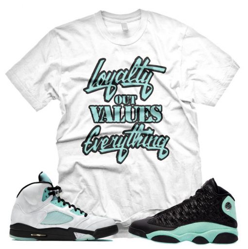 New White LOYALTY T Shirt