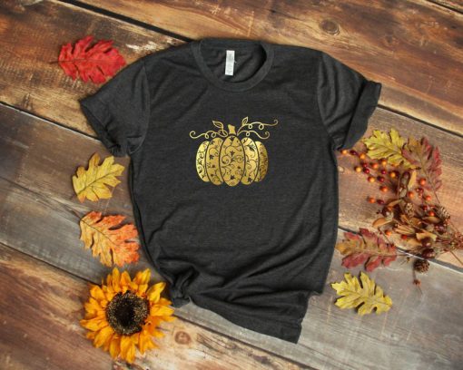 Ornamental Pumpkin Shirt Halloween Shirt