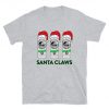 Santa Claws Christmas T Shirt