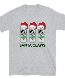 Santa Claws Christmas T Shirt