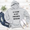 Soccer is my favorite season Hoodie