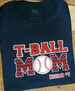 T-Ball Mom Personalized Shirt