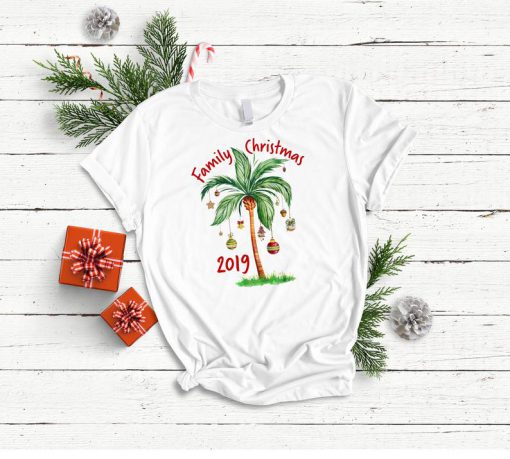 Tropical Christmas T shirt