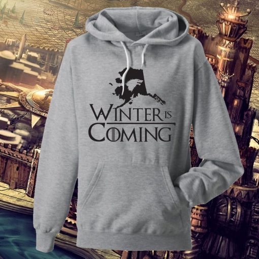 Winter is Coming State of ALASKA Game of Thrones Hoodie