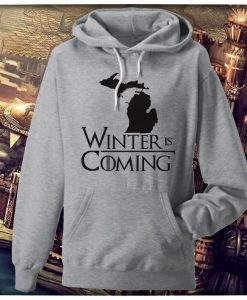 Winter is Coming State of Michigan Game of Thrones Hoodie