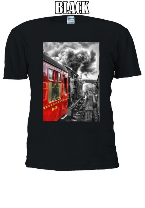 Big Red Train Tumblr Instagram Tshirt