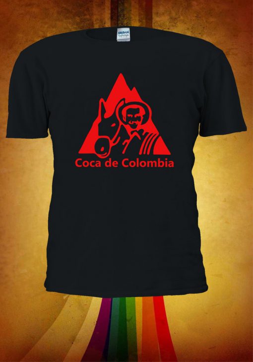 Coca De Columbia Pablo Escobar Tshirt