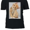 Cute Cat Looking Funny Kitten Kitty Tshirt