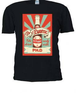 Dr Pepper Retro Poster Tshirt