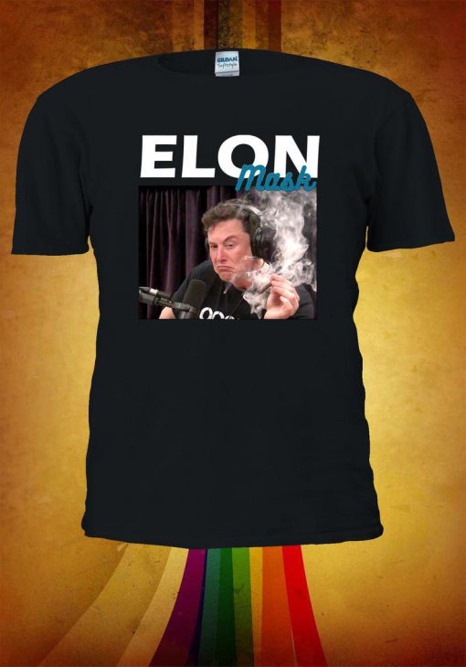 Elon Musk Smoking Tshirt