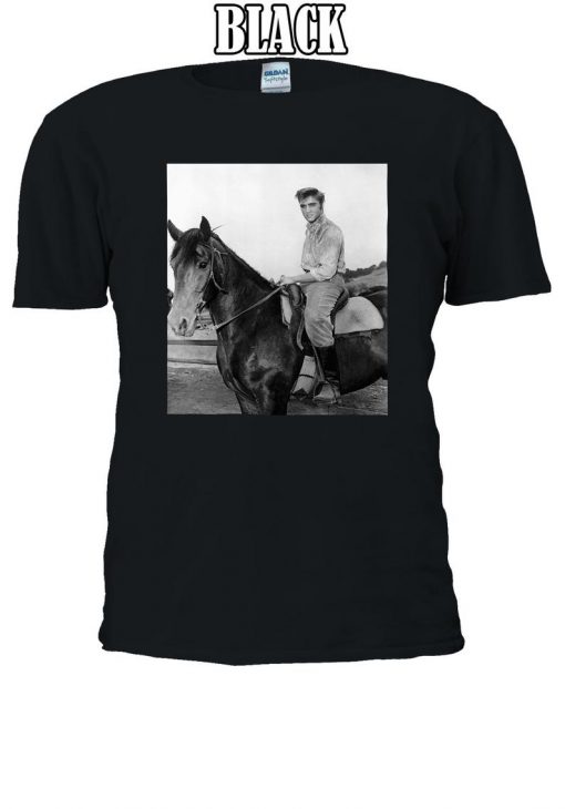 Elvis Presley Love Me Tender Horse Tshirt