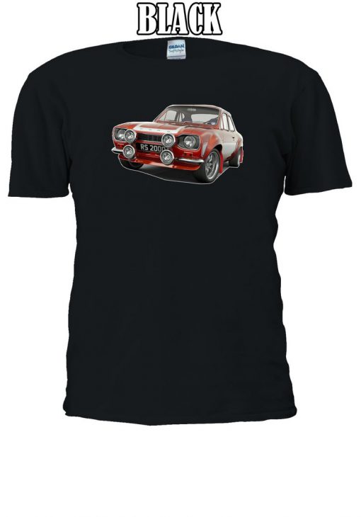 Ford Escort MK1 Rs2000 Mexico Rally Tshirt