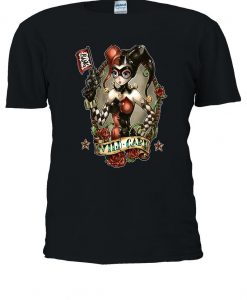 Harley Quinn Joker Wild Card Tshirt