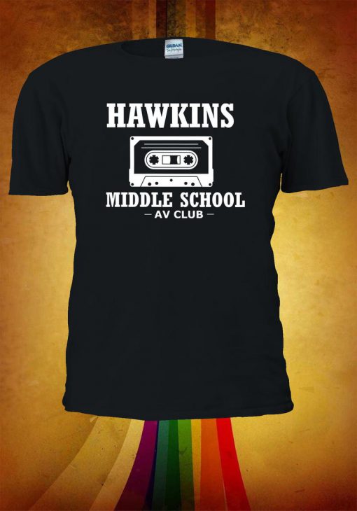 Hawkins Middle School AV Club Tshirt