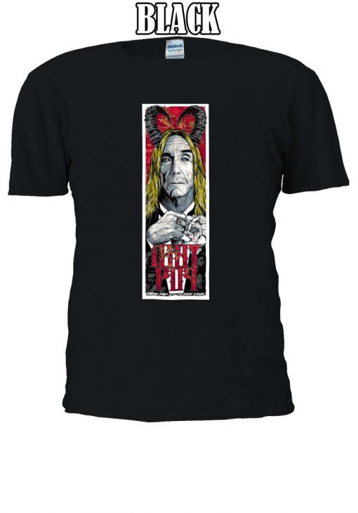 IGGY POP The Stooges Berlin Poster Tshirt