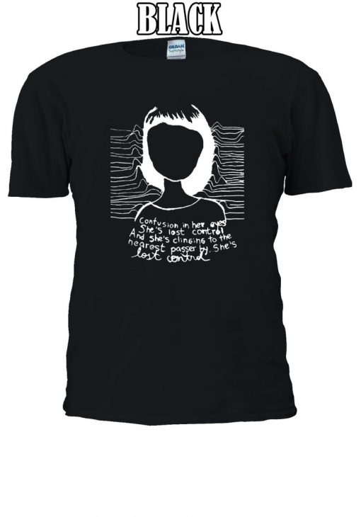 JOY DIVISION Confusion In Her Eyes Tshirt