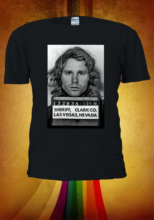 Jim Morrison Mugshot Tshirt