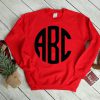 Monogrammed Sweatshirt