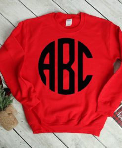 Monogrammed Sweatshirt