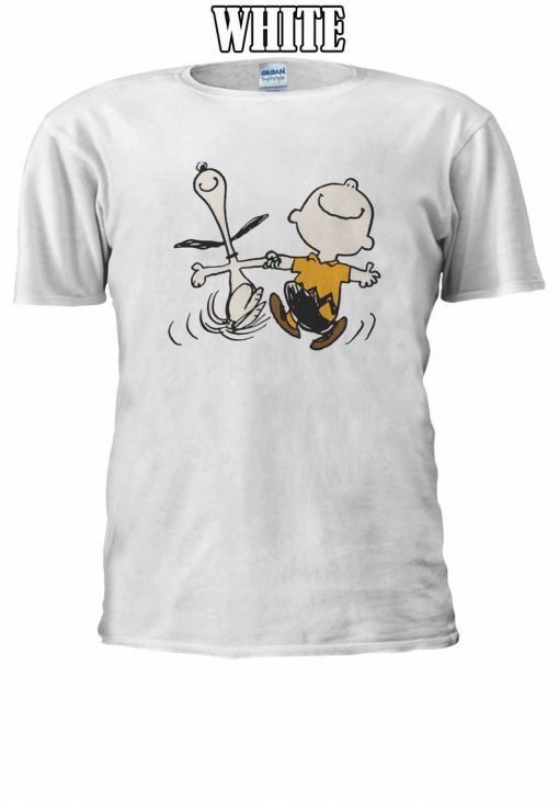 Snoopy And Charlie Brown Happy Cute Tshirt