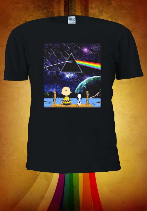 Snoopy&Charlie Brown DarkSide Tshirt