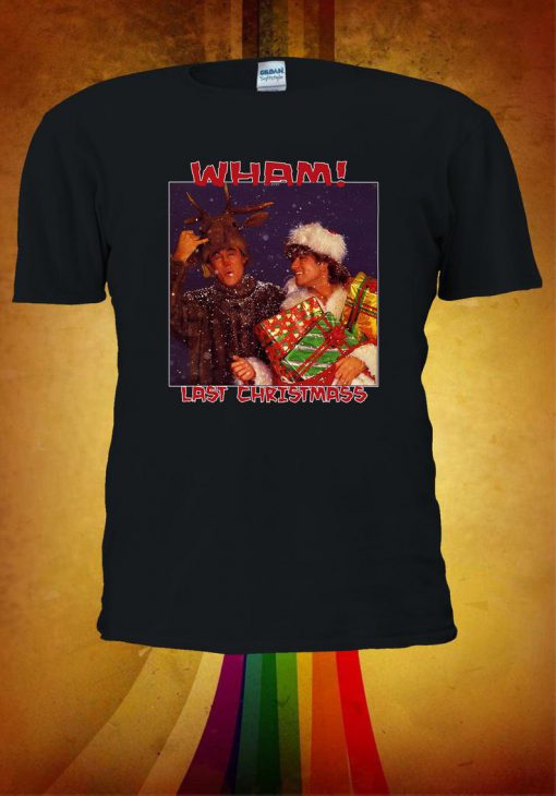 Wham Last Christmas George Michael Tshirt