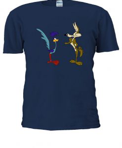 Wile E. Coyote And The Road Runner Cartoon Movie Tshirt