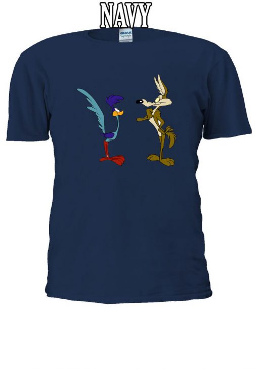 Wile E. Coyote And The Road Runner Cartoon Movie Tshirt