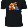 Winnie The Pooh Piglet Eeyore Kanga Tigger Cartoon Tshirt