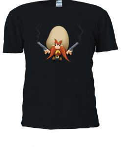 Yosemite Sam With Guns Cartoon Character Angry Tshirt