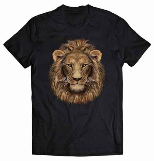 Alpha Lion Face tshirt