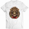 Alpha Lion in Classic Eyeglass and Bow Tie tshirt