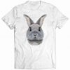 American Chinchilla Rabbit Face Tshirt