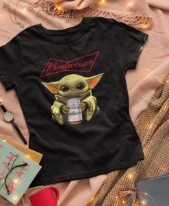 Baby Yoda Budweiser T-shirt