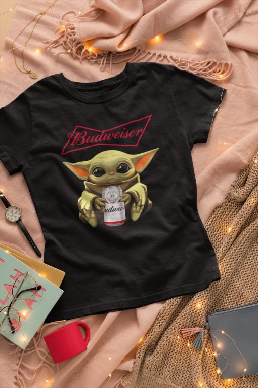 Baby Yoda Budweiser T-shirt